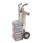 3 in 1 Assist Series Aluminum 4 Wheel Hand Truck with Multiple Positions - Black