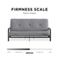 Caden 6 Inch Thermobonded High Density Polyester Fill Futon Mattress - Herringbone - Full