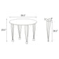 Round Dining Table Top - Black