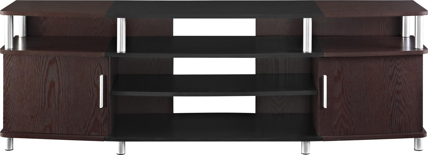 Carson Contemporary TV Stand for TVs up to 70 Inch  - Cherry