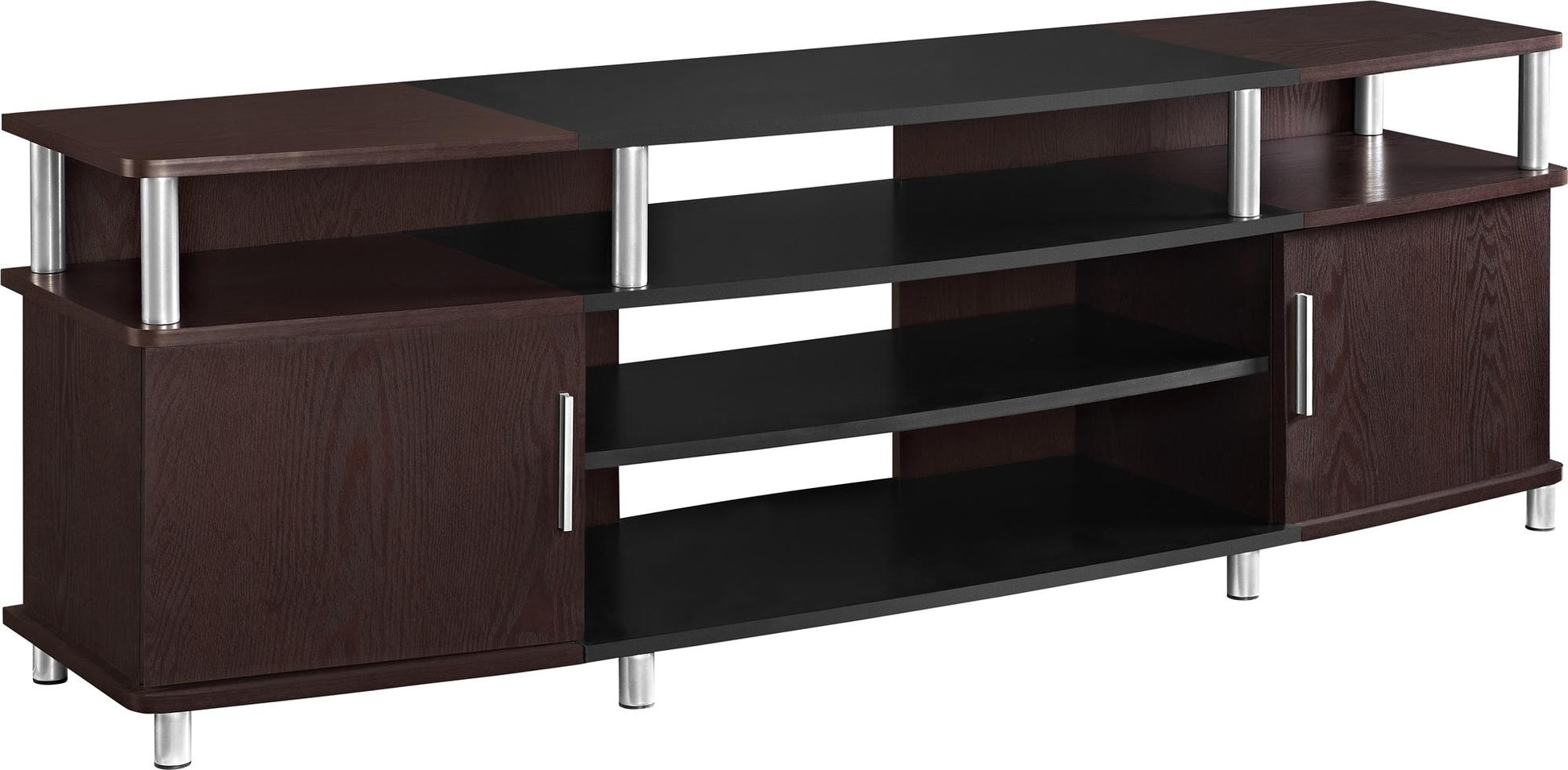 Carson Contemporary TV Stand for TVs up to 70 Inch  - Cherry