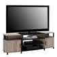 Carson Contemporary TV Stand for TVs up to 70 Inch  - Distressed Gray Oak