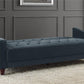 Novogratz Vintage Tufted Sofa Sleeper  - Blue Velvet