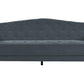 Novogratz Vintage Tufted Sofa Sleeper  - Blue Velvet