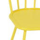 Novogratz Poolside Gossip Collection, Heidi Outdoor/Indoor Bistro Set, 3 Piece, Yellow - Yellow