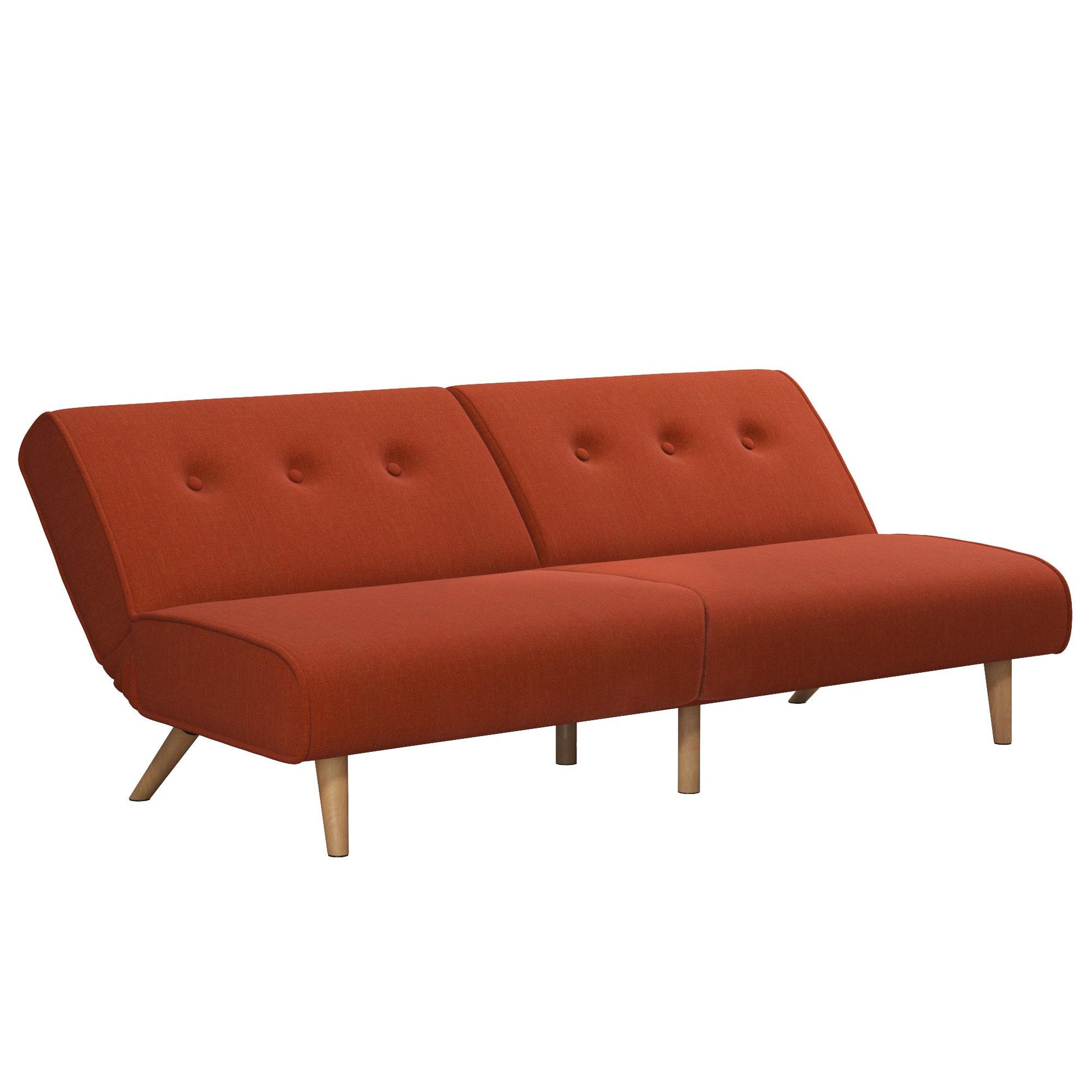 Palm Springs Split Futon - Orange