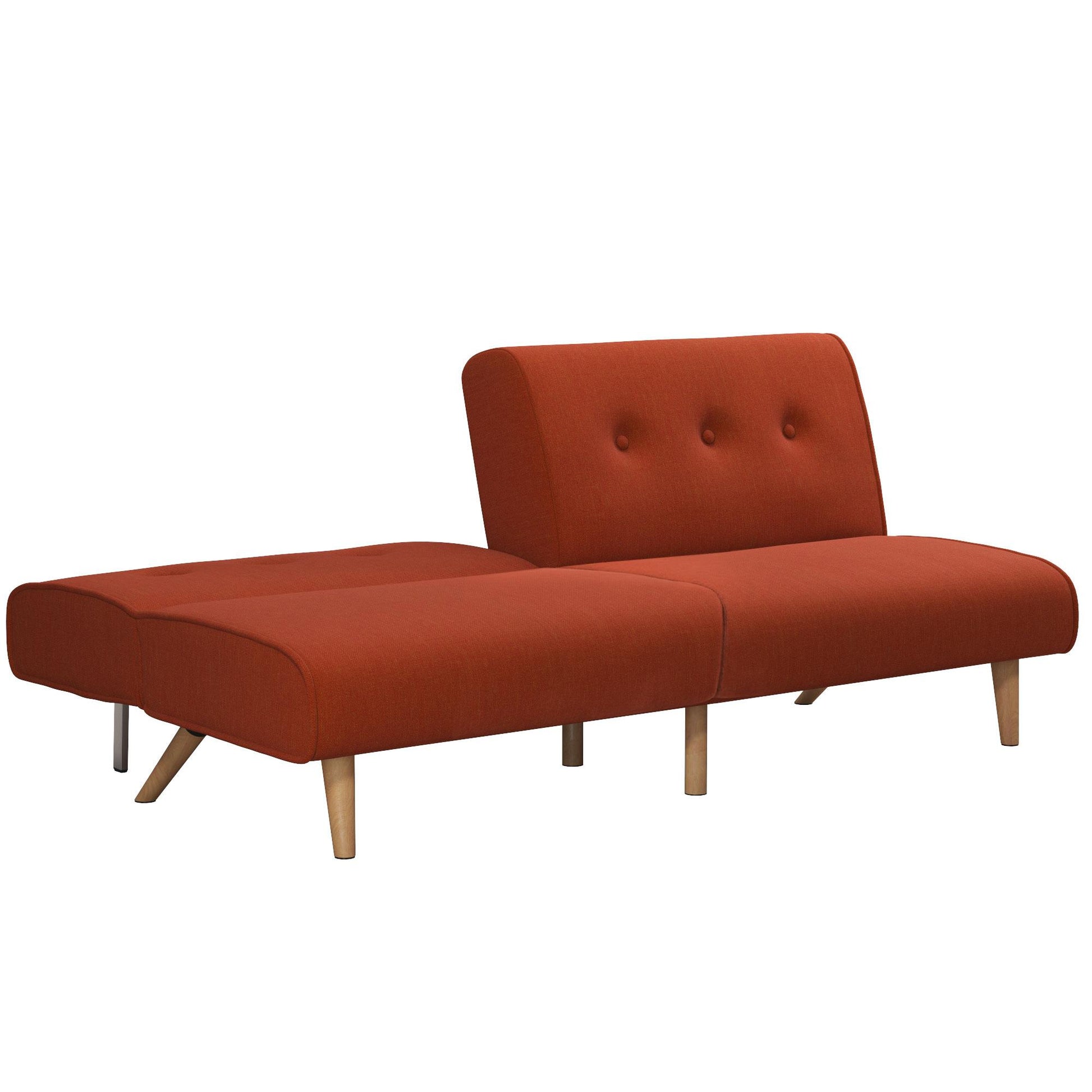 Palm Springs Split Futon - Orange