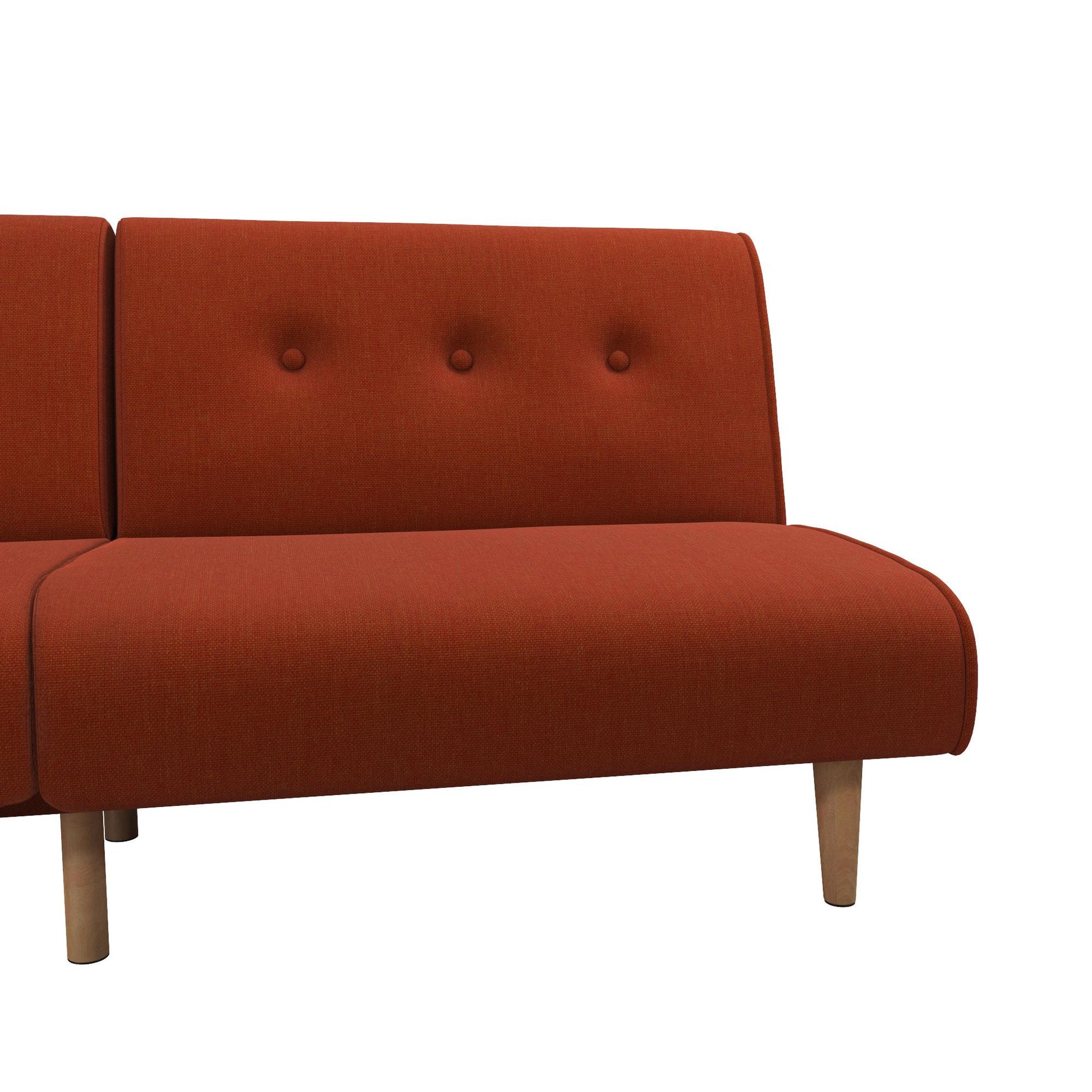 Palm Springs Split Futon - Orange