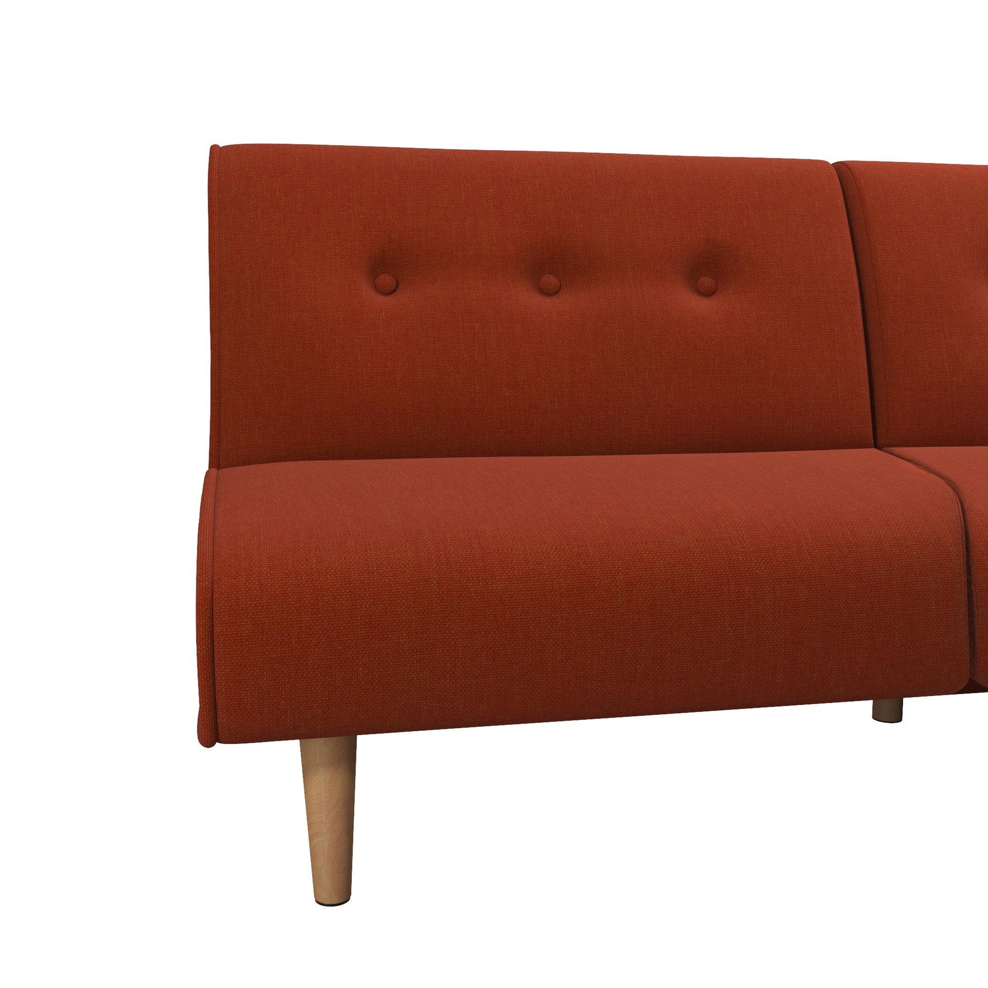 Palm Springs Split Futon - Orange