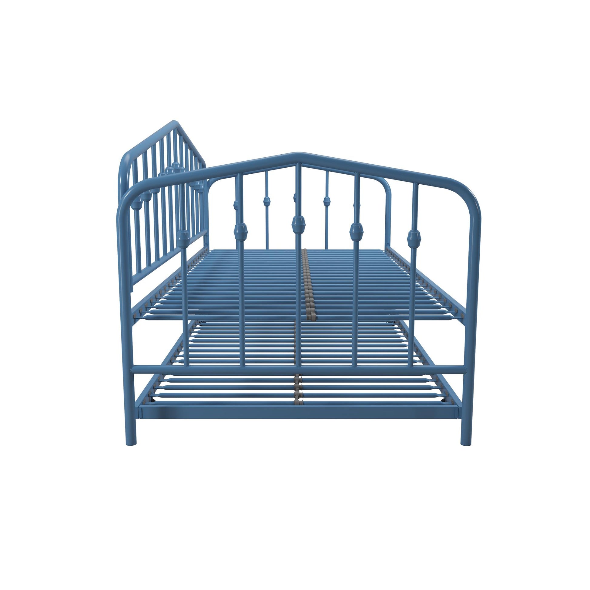 Bushwick Metal Daybed & Trundle - Sea Blue - Twin