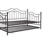 Tokyo Metal Daybed and Trundle Set with Metal Slats - Bronze - Twin