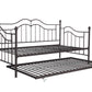 Tokyo Metal Daybed and Trundle Set with Metal Slats - Bronze - Twin