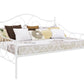 Victoria Metal Daybed with 15 Inch Clearance for Storage - White - Full