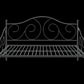 Victoria Metal Daybed with 15 Inch Clearance for Storage - Pewter - Full