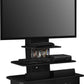 Galaxy TV Stand with Mount and Drawers for TVs up to 70 Inch - Black