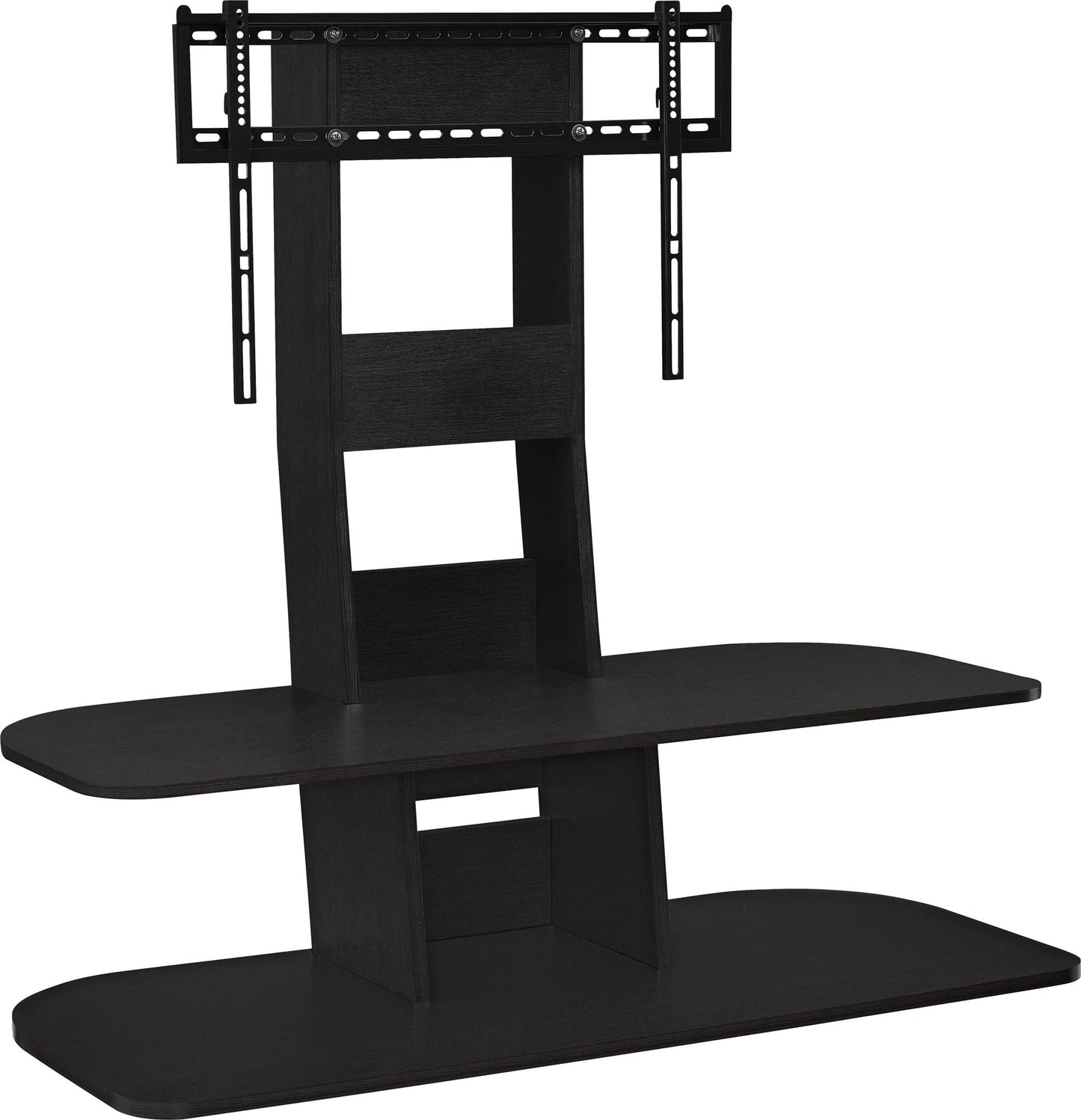 Galaxy Modern TV Stand with Mount for TVs up to 65 Inch - Black