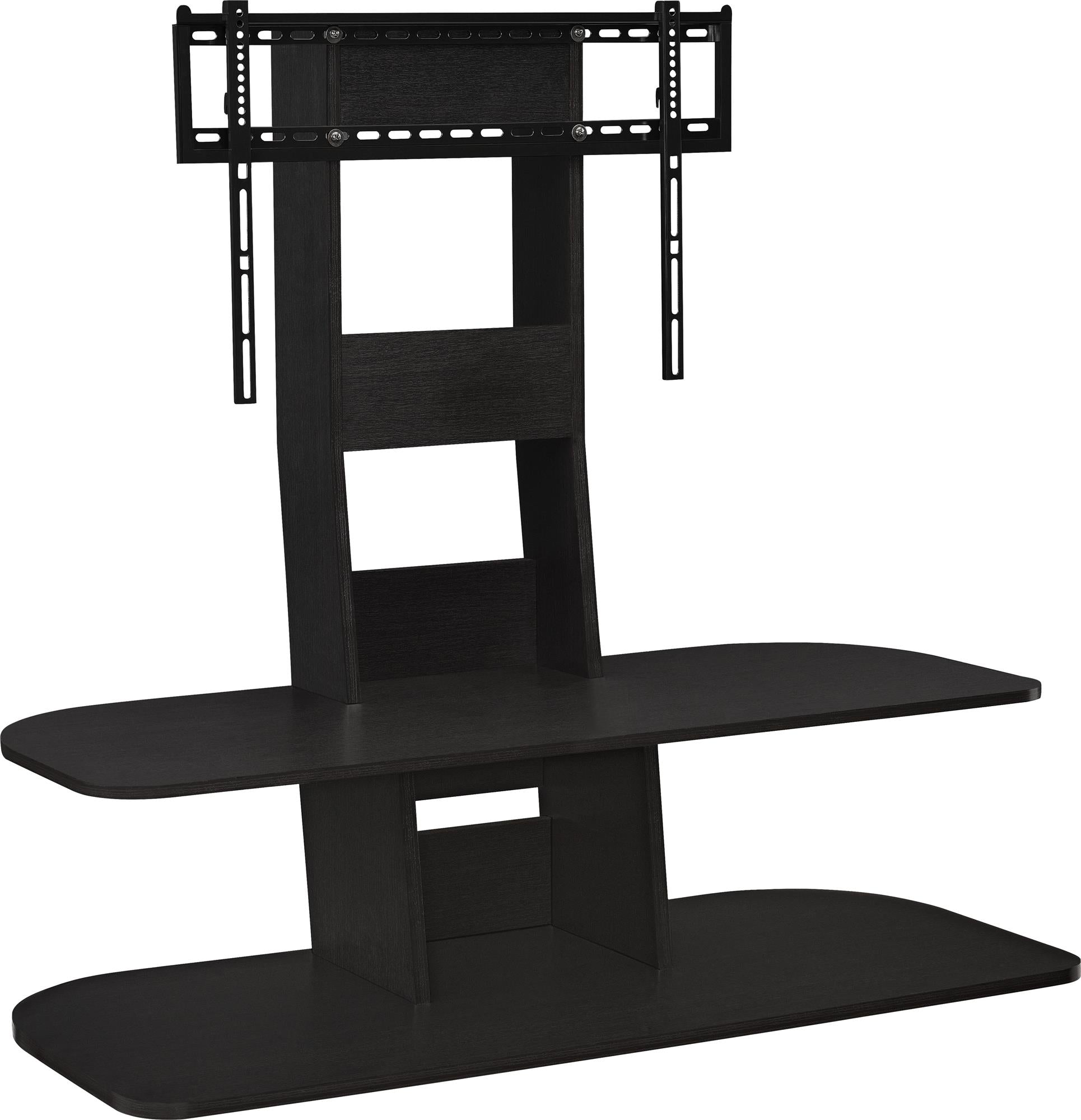 Galaxy Modern TV Stand with Mount for TVs up to 65 Inch - Black