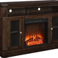 Brooklyn Electric Fireplace TV Console for TVs up to 50 Inch - Espresso