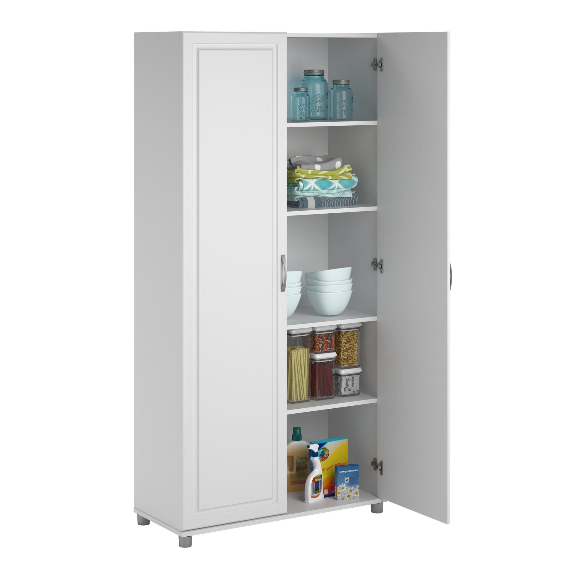Kendall 36 Inch Multipurpose Storage Cabinet  - White