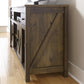 Farmington Rustic Farmhouse TV Stand for TVs up to 60 Inch - Rustic