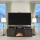 Carson Electric Fireplace TV Console for TVs up to 70 Inch - Cherry