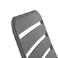 Novogratz Poolside Gossip Collection, Roberta Outdoor/Indoor Rocking Chair, Charcoal - Charcoal