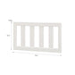 Miles Toddler Guardrail to Convert Crib into a Toddler Bed - White