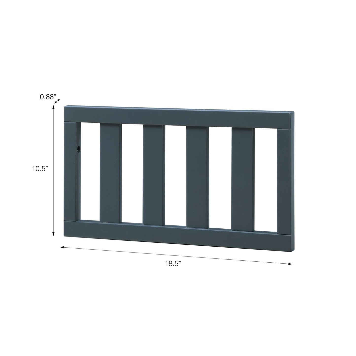 Miles Toddler Guardrail to Convert Crib into a Toddler Bed - Graphite Blue