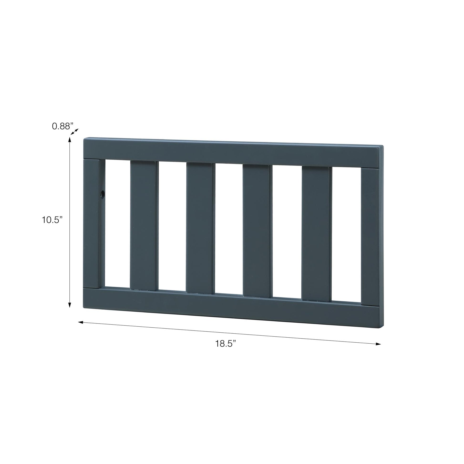 Miles Toddler Guardrail to Convert Crib into a Toddler Bed - Graphite Blue