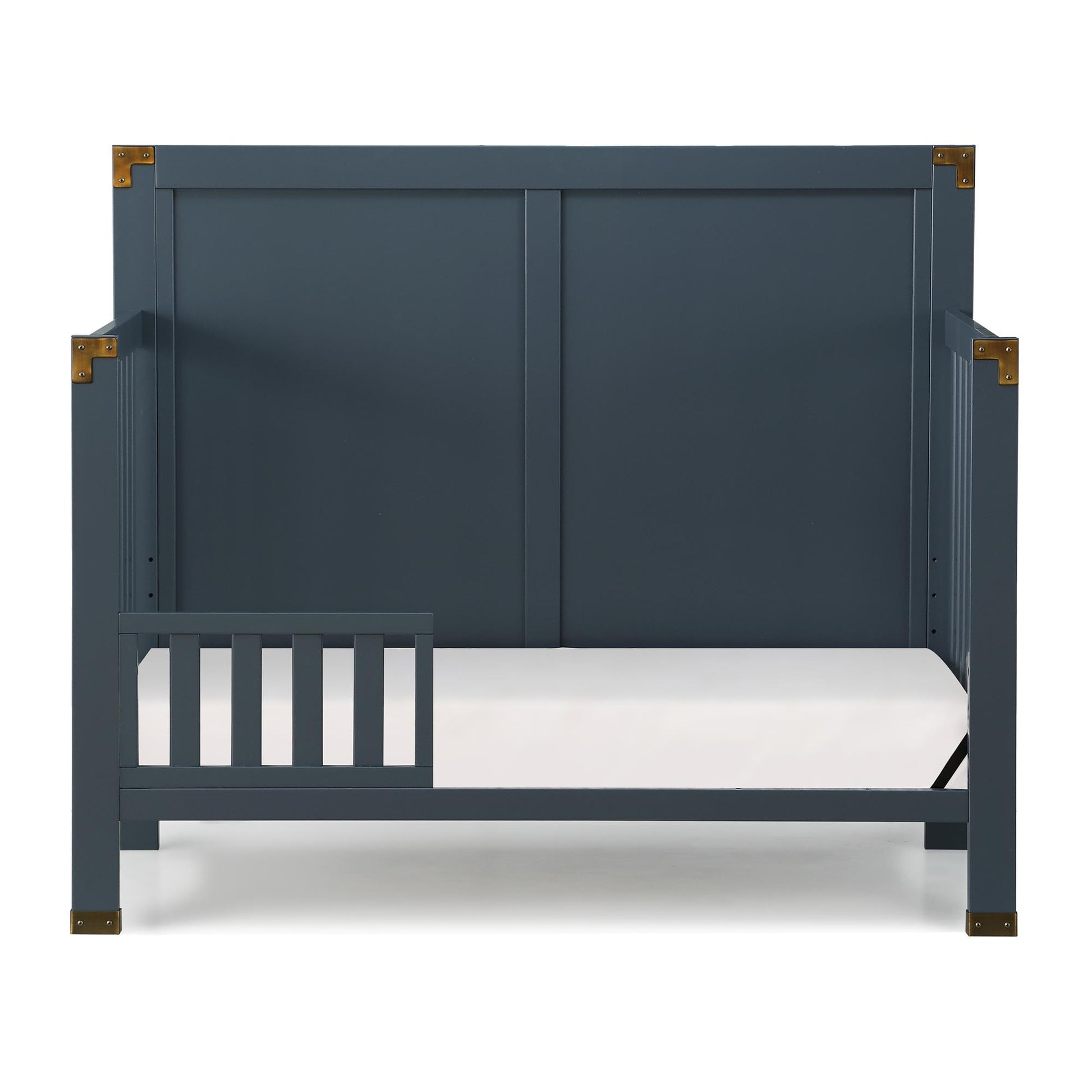 Miles Toddler Guardrail to Convert Crib into a Toddler Bed - Graphite Blue