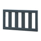 Miles Toddler Guardrail to Convert Crib into a Toddler Bed - Graphite Blue