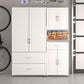 Kendall 24 Inch Multipurpose 2 Door Base Storage Cabinet with Drawer - White
