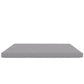 Dana 6 Inch Quilted Mattress with Removable Cover and Thermobonded Polyester Fill - Gray - Full