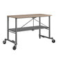 SmartFold Portable Workbench Folding Utility Table - Dark Gray