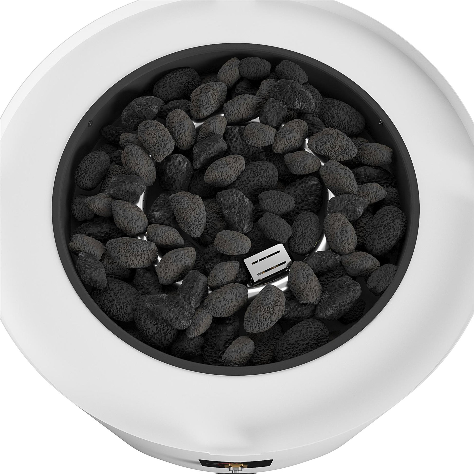 Astra Collection Fire Pit - White