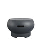 Asher 27" Wood Burning Fire Pit with Grilling Surface - Dark Gray