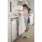 Kids One-Step Step Stool, Set of 2 Lightweight and Non-Slip - Green - 2-Pack