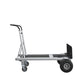 2 in 1 Commercial Use Hybrid Handtruck, 1000 lb/800 lb Weight Capacity - Silver
