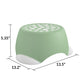 Kids One-Step Step Stool, Set of 2 Lightweight and Non-Slip - Green - 2-Pack