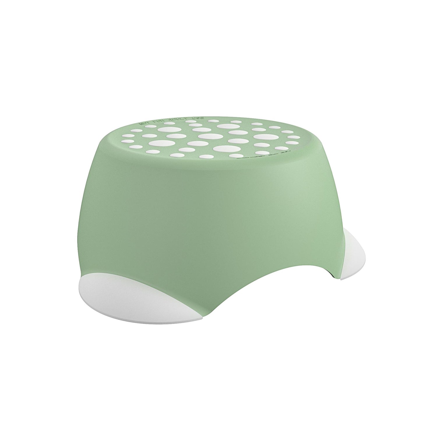Kids One-Step Step Stool, Set of 2 Lightweight and Non-Slip - Green - 2-Pack