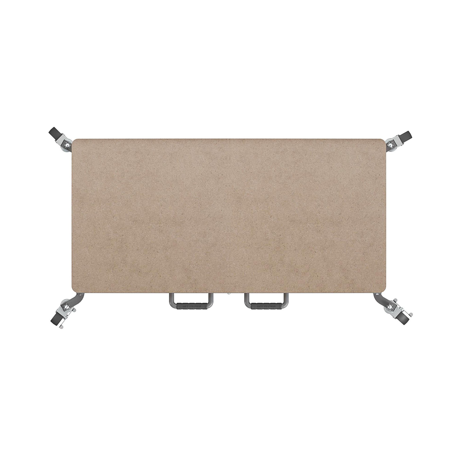 Smartfold Portable Folding Work Desk with 350 lb Weight Capacity - Tan