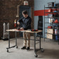 Smartfold Portable Folding Workbench with Hardwood Top and 400 lb Weight Capacity - Heath Pine