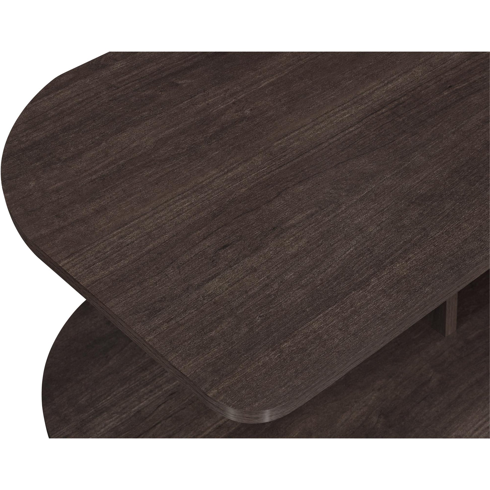 Galaxy Modern TV Stand with Mount for TVs up to 65 Inch - Espresso