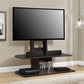 Galaxy Modern TV Stand with Mount for TVs up to 65 Inch - Black