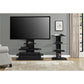 Galaxy TV Stand with Mount and Drawers for TVs up to 70 Inch - Black