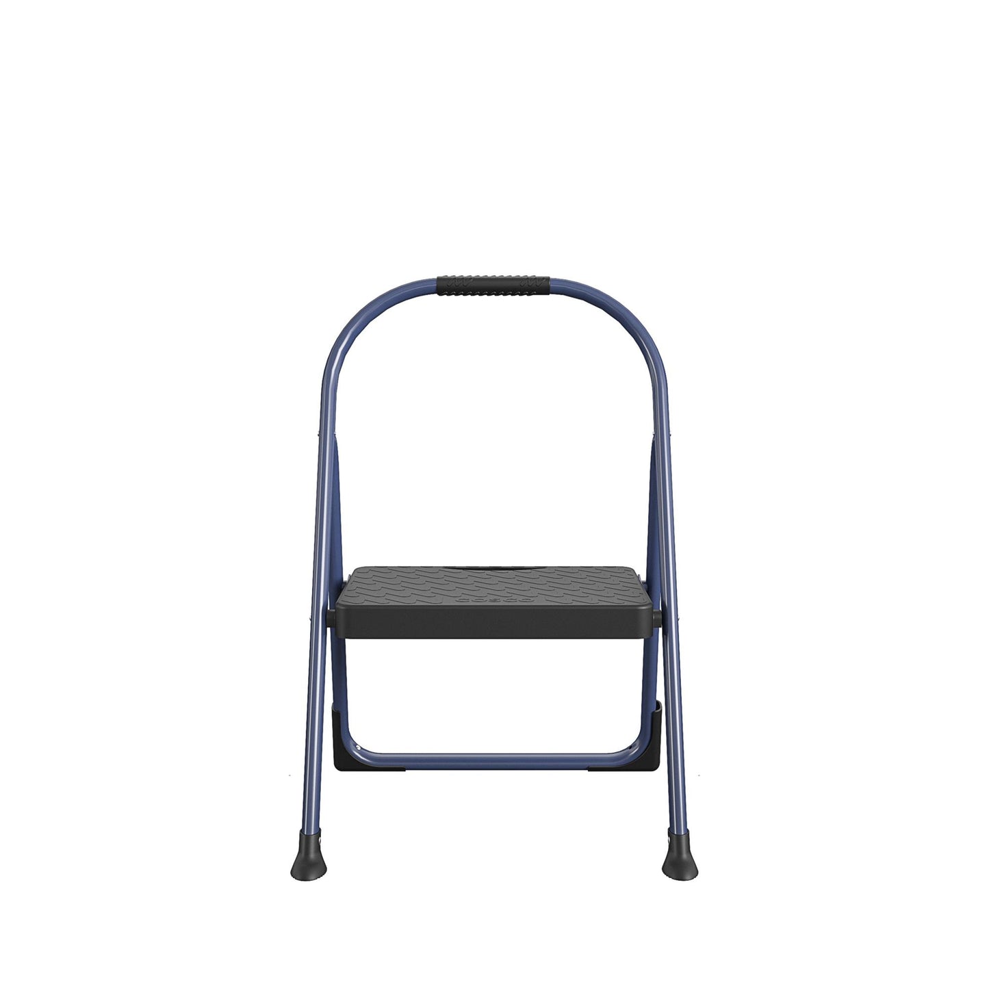 Multi-Step Folding Step Stool with 225 lb Weight Capacity - Navy - 1 Step 