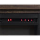 Farmington Electric Fireplace TV Console for TVs up to 50 Inch - Rustic