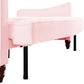 Novogratz Vintage Tufted Sofa Sleeper II, Pink Velvet - Light Pink