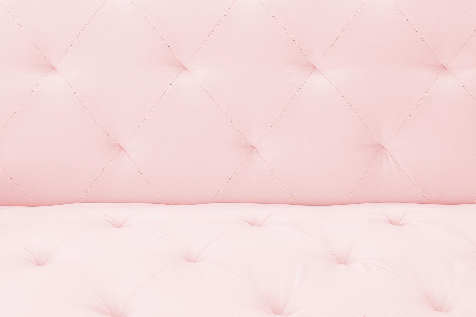 Novogratz Vintage Tufted Sofa Sleeper II, Pink Velvet - Light Pink