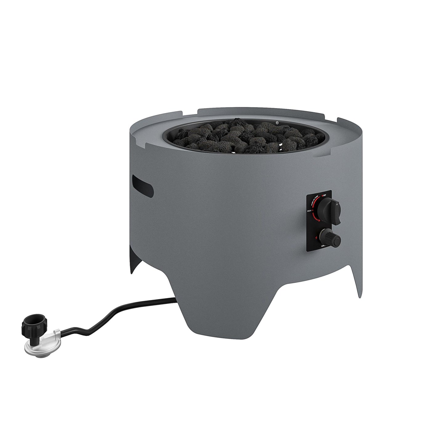 Astra Collection Fire Pit - White